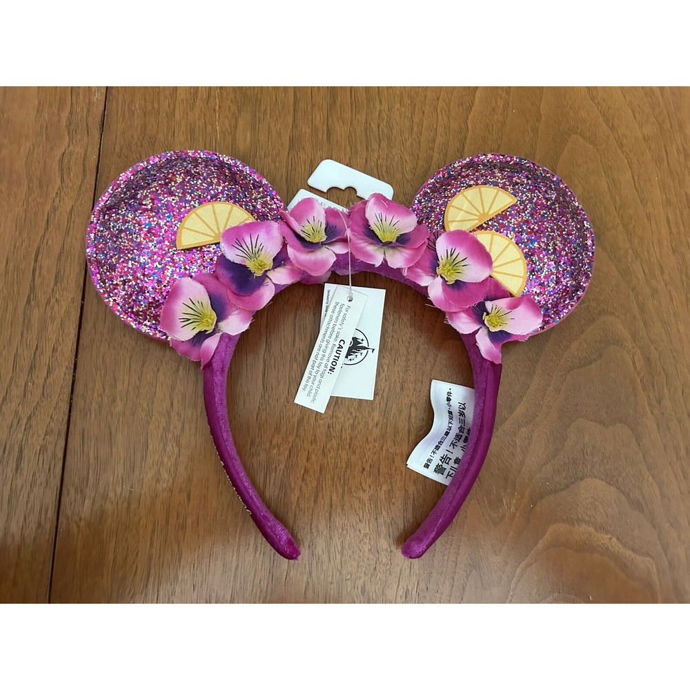 Disney Parks 2019 Epcot Flower‎ and Garden Festival Glitter Ears Headband Lemons